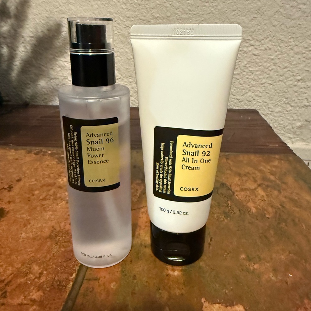 COSRX Advanced Snail 96 Mucin Serum and Cream set